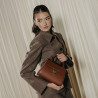 Women shoulder bag 032g 01 cognac