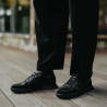 Pantofi sport barbati 9001 negru combinat lifestyle