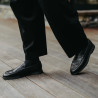 Men loafers, moccasins 980-1 black