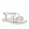 Sandale copii 541 alb combinat