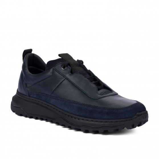 Pantofi casual/sport barbati 999 indigo combinat