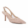 Sandale dama 1368 bej combinat
