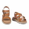 Women sandals 5123-1 brown