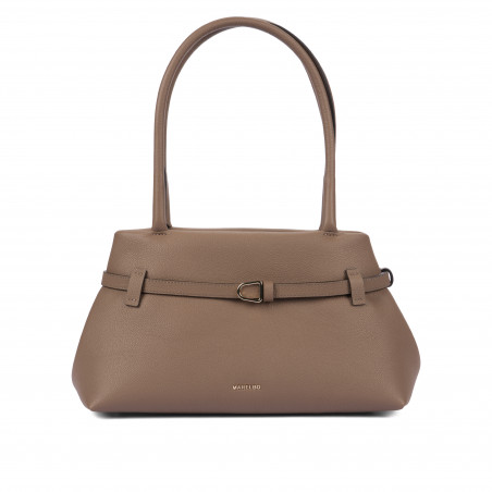 Women shoulder bag 053g cappuccino