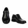 Men stylish, elegant shoes 969 black