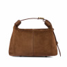 Geanta dama de mana 037-1g suede brown
