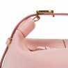 Women hand bag 037-1g camoscio baby pink