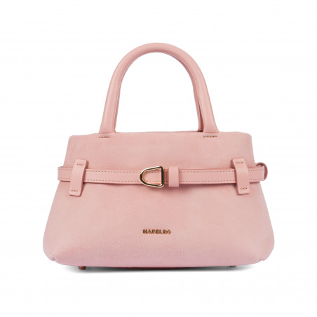 Geanta dama de mana 056g camoscio baby pink