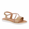 Sandale copii 541 bej combinat