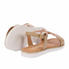 Children sandals 541 beige combined