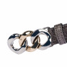 Women belt 47mc fume stampato