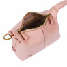 Women hand bag 037g camoscio baby pink