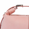 Women hand bag 037-1g 01 camoscio baby pink