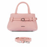 Women hand bag 056g 01 camoscio baby pink