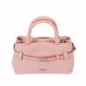 Women hand bag 056g 01 camoscio baby pink