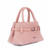 Women hand bag 056g 01 camoscio baby pink