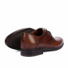 Men stylish, elegant shoes 933 a cognac