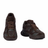 Pantofi sport dama 6102 ciocolata combinat