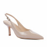 Women sandals 1328 patent sand