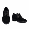 Men casual shoes 9006 black velour