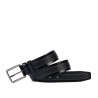 Curea barbati 18b negru+biz negru
