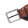 Curea barbati 18b croco negru+maro