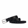 Curea barbati 18b negru+croco negru