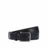 Curea barbati 18b negru+sarpe negru