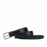 Curea barbati 18b negru+sarpe negru