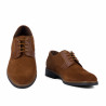 Men casual shoes 9006 camel velour