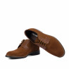 Men casual shoes 9006 camel velour