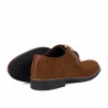 Men casual shoes 9006 camel velour