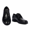 Men stylish, elegant shoes 9008 black
