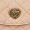 Women shoulder bag 048g camoscio nude