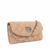 Women shoulder bag 048g 01 camoscio nude