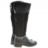 Women knee boots 3225 black combined