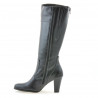 Women knee boots 1141 black
