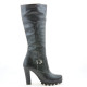 Women knee boots 1140 black