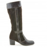 Women knee boots 3260 cafe combined