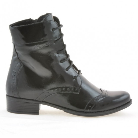 Women boots 291 patent black