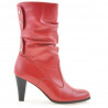 Women knee boots 1113-1 red