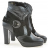 Women boots 1126 black+black antilopa 