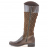 Women knee boots 3293 cafe combined