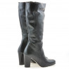 Women knee boots 1128 black