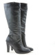 Women knee boots 1119 black 