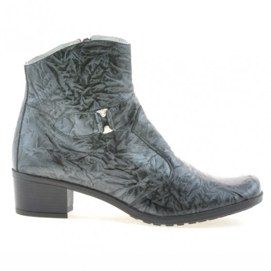 Women boots 232 crep patent gray