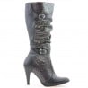 Women knee boots 008 black combined