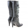 Women knee boots 008 black combined