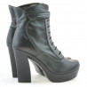 Women boots 3261 black+gray
