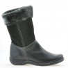 Women knee boots 3222 black